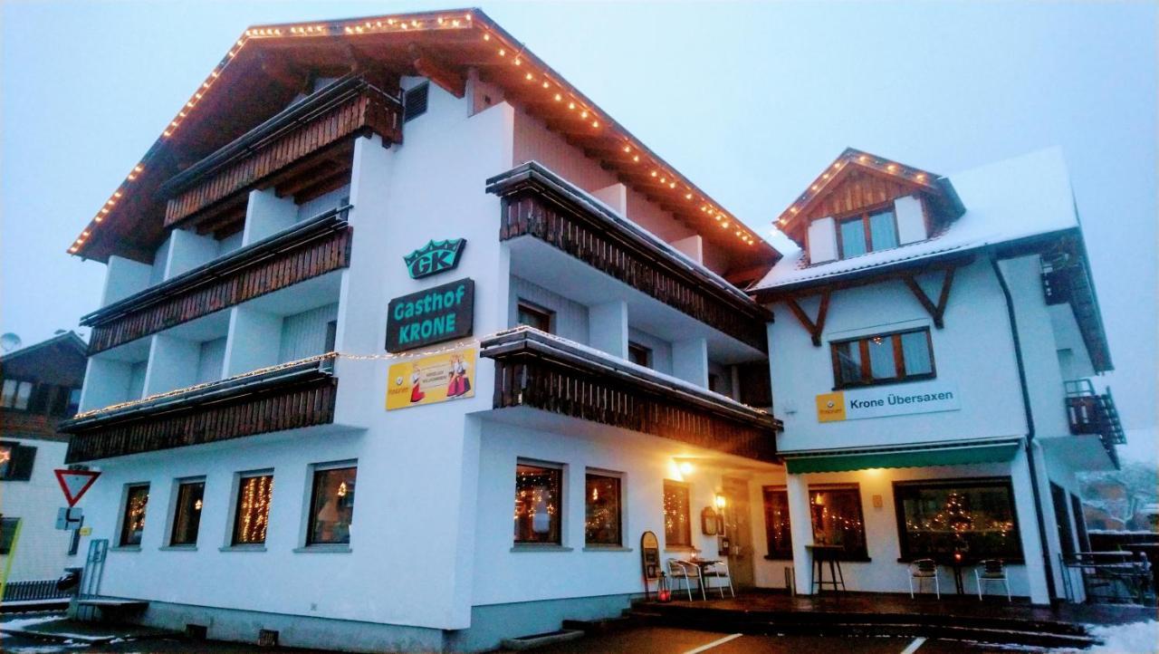 Gasthaus Krone Ubersaxen ภายนอก รูปภาพ