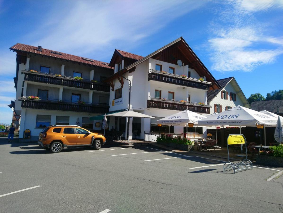 Gasthaus Krone Ubersaxen ภายนอก รูปภาพ
